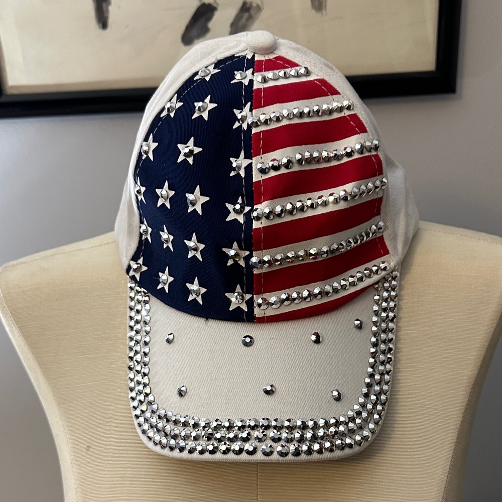 Patriotic Star-Studded Cap